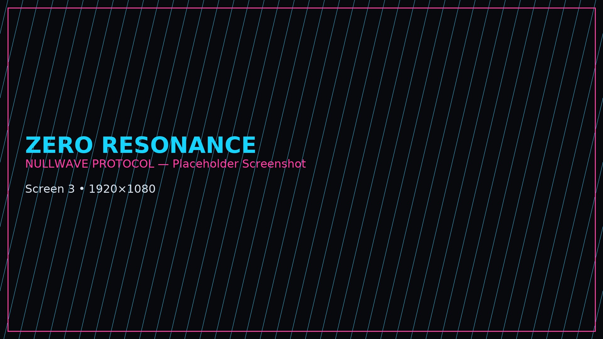 Zero Resonance Screenshot 3